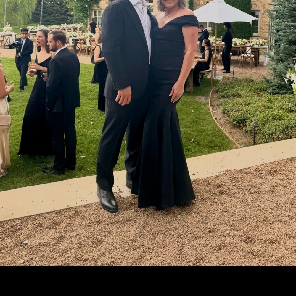 Elegant Black Evening Gown